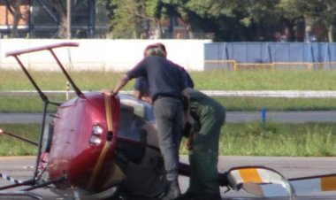 Notícia » Helicóptero cai e deixa dois feridos em São Paulo