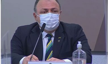 Urgente: Pazuello passa mal na CPI da Covid-19 e depoimento é suspenso.
