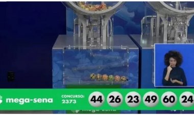 Nenhuma aposta acertou as seis dezenas do sorteio 2.373 da Mega-Sena