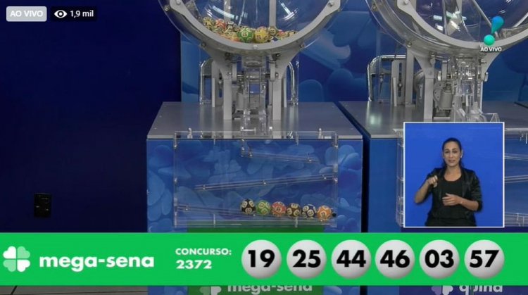R$40 milhões de Reais é o prêmio da  Mega-Sena da próxima Quarta Feira