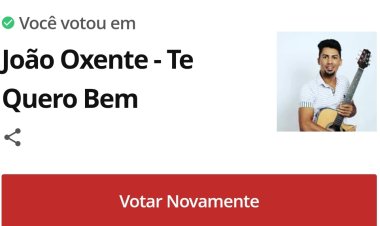 João Oxente concorre ao Troféu Bahia Junina