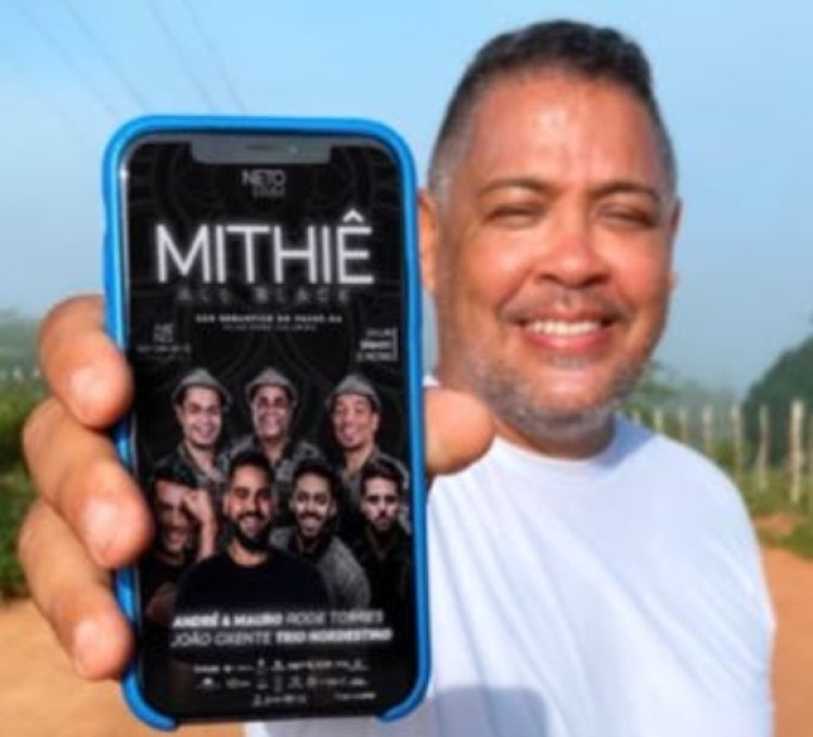 São Sebastião do Passé: Mithie ALL Black festa no Vilas park promete área vip, arena charmosa e ritmos variados.