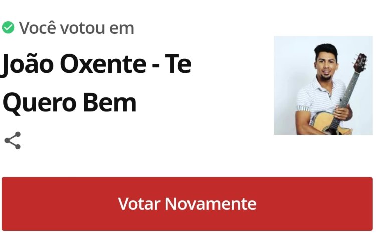 João Oxente concorre ao Troféu Bahia Junina