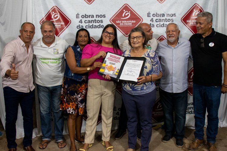 São Sebastião do Passé: Prefeitura vai pavimentar uma das entradas da cidade que a 33 anos que estava na lama.