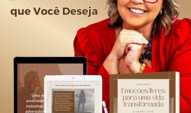 Andrea Castro lança seu livro e já está disponível na internet.