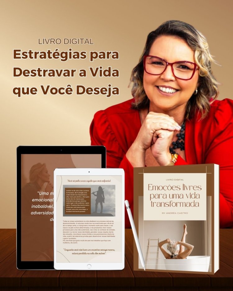 Andrea Castro lança seu livro e já está disponível na internet.