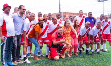 4ªEtapa da Urbis já tem bola rolando no campo society de São Sebastião do Passé .